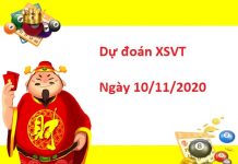 Dự đoán XSVT 10/11/2020