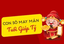 Con số may mắn tuổi Giáp Tý hôm nay