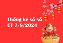 Thống kê xổ số Cần Thơ 7/8/2024