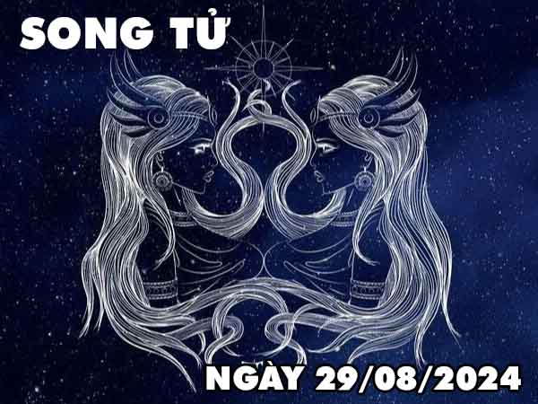 Thông tin con số may mắn cung Song Tử ngày 29/8/2024 thứ 5 hôm nay