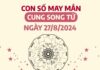 Con số may mắn của cung Song Tử ngày 27/8/2024 hưởng lộc trời