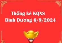 Thống kê KQXS Bình Dương 6/9/2024