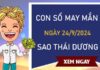 Con số may mắn sao Thái Dương 24/9/2024 hốt bạc vào ví