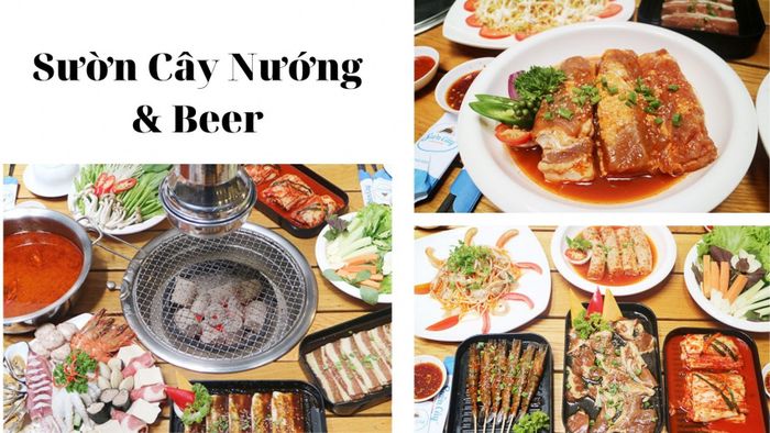 Sườn Cây Nướng & Beer là 1 trong các quán nhậu ngon ở sài gòn