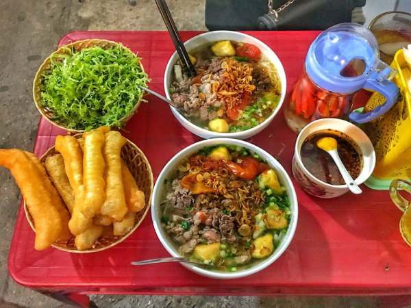 Quán bún riêu cua Sóc ở Hà nội
