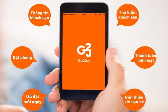 Go2Joy là app đặt phòng khách sạn theo giờ