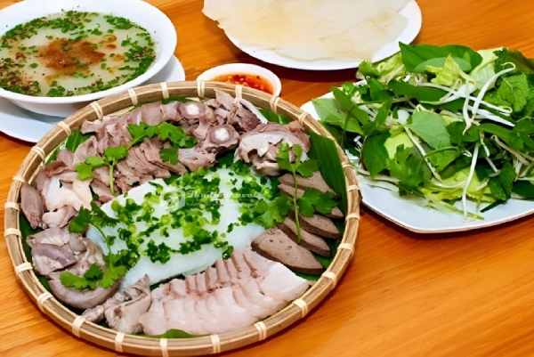 Bánh hỏi lòng heo