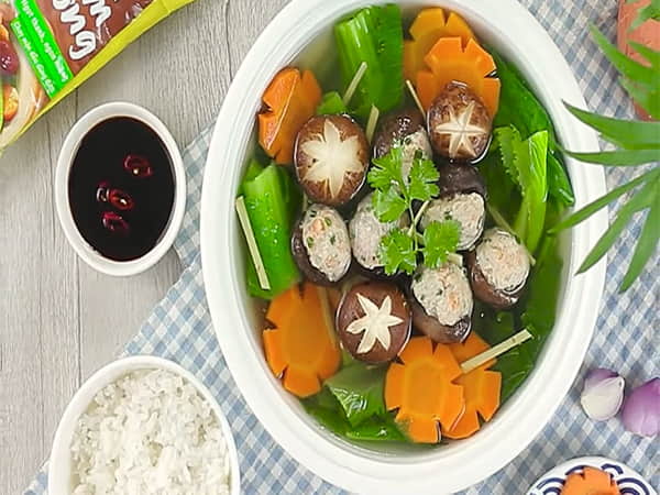 Mẹo giúp món canh nấm đậm vị và giữ màu đẹp